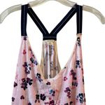 Lucky Brand Women's Pink Floral Sleeveless Knee Length Dress Size L Photo 1
