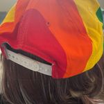 PRIDE Vibrant Rainbow Baseball Hat with Embroidered Logo Photo 3