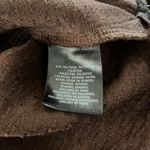 Anthropologie  Maeve Meridian Quilted Dress Brown Black Striped‎ Sleeveless Photo 6