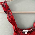 Skylar + Madison Red Floral Jumpsuit Photo 4