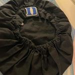 Duke Black Bouffant Scrub Cap with Logo Patch Photo 0