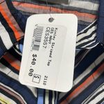 NWT Ces Femme Striped Multicolor Women's Top Size S Blue Photo 2