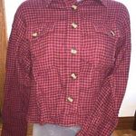 American Eagle  cropped flannel Photo 0