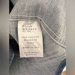 Frank & Eileen  Relaxed Button Up Long Sleeve Famous Denim Distressed Shirt Sz XS Photo 8
