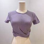 Hollister Purple Crop Top Photo 0