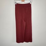 Uniqlo Marimekko X  Womens Wool Blend Wide-Leg Knit Crop Pants XS Brick Red Photo 1