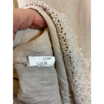 Women's Lungo L'Arno Beige Linen Dress M Size M Photo 5