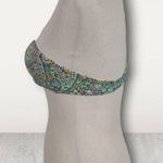Victoria's Secret EUC  Multicolor Paisley Floral Print Bandeau Bikini Top Size 32B Photo 2