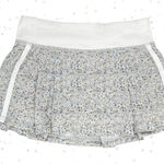 Lululemon Pace Rival Skirt Petite Fleur Silver Spoon White Tennis Golf Skort 4 Photo 0
