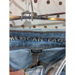 American Eagle Outfitters Women's Size 8 Distressed Light Wash Denim Jeans Photo 4