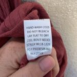 Wishlist Small Burnt Orange Crochet Halter Maxi Dress EUC Photo 5