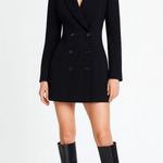 Reformation Mini Blazer Dress in Black XS Photo 0