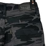 Levi's Levi’s 721 SZ 26 High-Rise Skinny Jeans Camo Stretch Zip-Fly Pockets Black Gray Photo 6