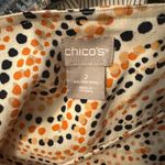 Chico's Short-Sleeve V-Neck Printed Wedge Dress Size L Photo 1