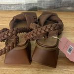 Sam & Libby  Brown Braided Strap Heeled‎ Sandals Size 7 Photo 4