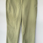 H&M Green Cropped Pants with Tapered Fit Photo 0