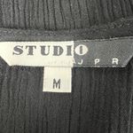 Studio JPR 90s Y2K Vintage Retro Grunge Whimsical Edgy Gothcore Gauzy Top Small Black Photo 1