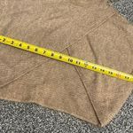 Dreamers by debut tan turtleneck long sleeve asymmetrical design sweater S Photo 6