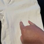 Pilcro and the Letterpress  Anthropologie Script Women‎ 29 White Denim Jean *FLAW Photo 6