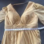 Women’s Full Length Long Sleeve Chiffon V Photo 9