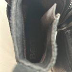 Born Chaval Flat‎ Casual Ankle BOOTS 865 Black Leather Womens Size 7M Buckle Photo 4