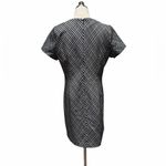 Spanx NEW Ponte Mini Dress Black Jacquard Quiet Luxury Capsule Women’s L Elegant Photo 5