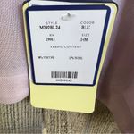 Doncaster  Collection Wool Blend Pink Tabbed Long Sleeve Button Front Blouse Photo 5