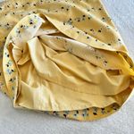 Ann Taylor Factory Mini Skirt Womens 16 Yellow Ditsy Floral Print Boho Cottage Photo 8