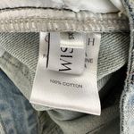 Chicwish  Rhinestone Embellished Jeans Wide Leg Baggy Minimalist Relaxed Blue XS Photo 10