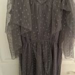 Joyfolie Mia Joy Lauryn Gray Dress NWT Women’s Small BOHO Photo 3