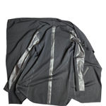 Spanx Black Drape Front Faux Leather Women's Jacket Size: XS Photo 4