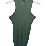 Papaya  Green Halter Neck Sheath Midi Dress Photo 10