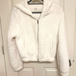 90 Degrees by Reflex White Sherpa Jacket Photo 0