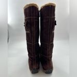Timberland Earthkeepers Tall Granby Brown Suede Sherpa Lined Lace Up Boots Photo 3