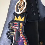 Coach X Jean Michel Basquiat Bag Charm Key Chain, Limited Edition Collab Photo 0