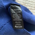 Babaton Aritzia Sculpt Knit Squareneck Crop Top Blue Size Small Photo 3