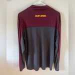 🛍️Minnesota Gophers Maroon and Grey 1/4 Zip Size Large Red Photo 3