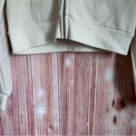 Brandy Melville  Oatmeal Cream Cropped Hoodie Photo 4