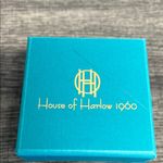 House of Harlow 1960 Gold Plated Double Teardrop Ring ✨ Photo 5