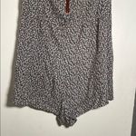 American Rag Black and White Patterned Jumpsuit Photo 6