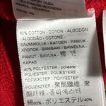 Levi's  retro women's size large red white classic crewneck sweatshirt longsleeve Photo 10