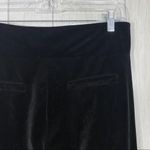 Betabrand  Black Velvet Boot Cut Dress Yoga Pants size M Medium W0565-BAV Photo 7