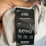 Buffalo David Bitton  Women's Cozy Crewneck Top - Denim Stars - Size Large Photo 4