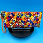 Handbag Bright Colorful Ecoist Candy Wrapper Clutch/Wristlet Photo 2