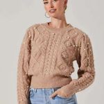 ASTR  The Label Pearl Embellished Sweater size M Photo 2