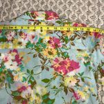 Uncommon Threads Light Blue Pink Lace Button Down Shirt Vibrant Floral Design Size undefined Photo 7