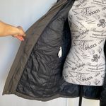 Alexander McQueen McQ army green duck down feather quilted puffer coat IT46 US10 Photo 3