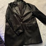 Motel Rocks Leather Blazer Photo 1
