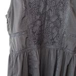 American Eagle  Black Lace Back Fit & Flare Sleeveless Mini Dress Photo 9