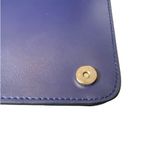 BCBGMAXAZRIA ❤︎ Jewel Tone Leather + Chain Crossbody Mini Handbag ❤︎ Cobalt Blue Photo 10